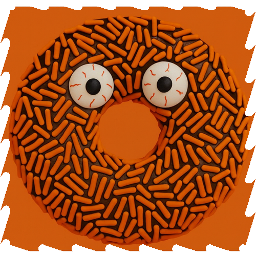 Monster Eyeball Donut