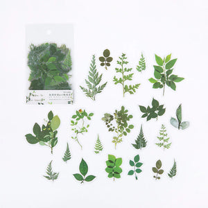 40 pcs Plants stickers
