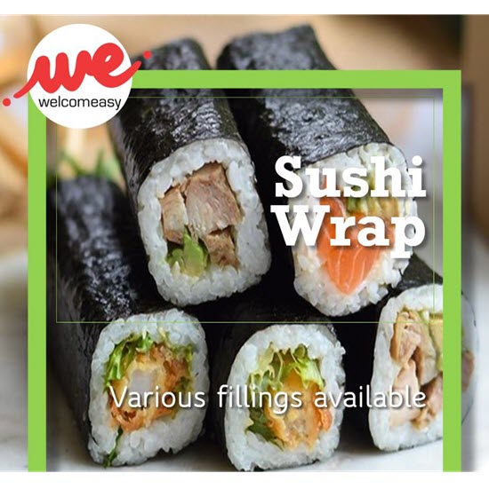 Sushi Wrap (GF Available)
